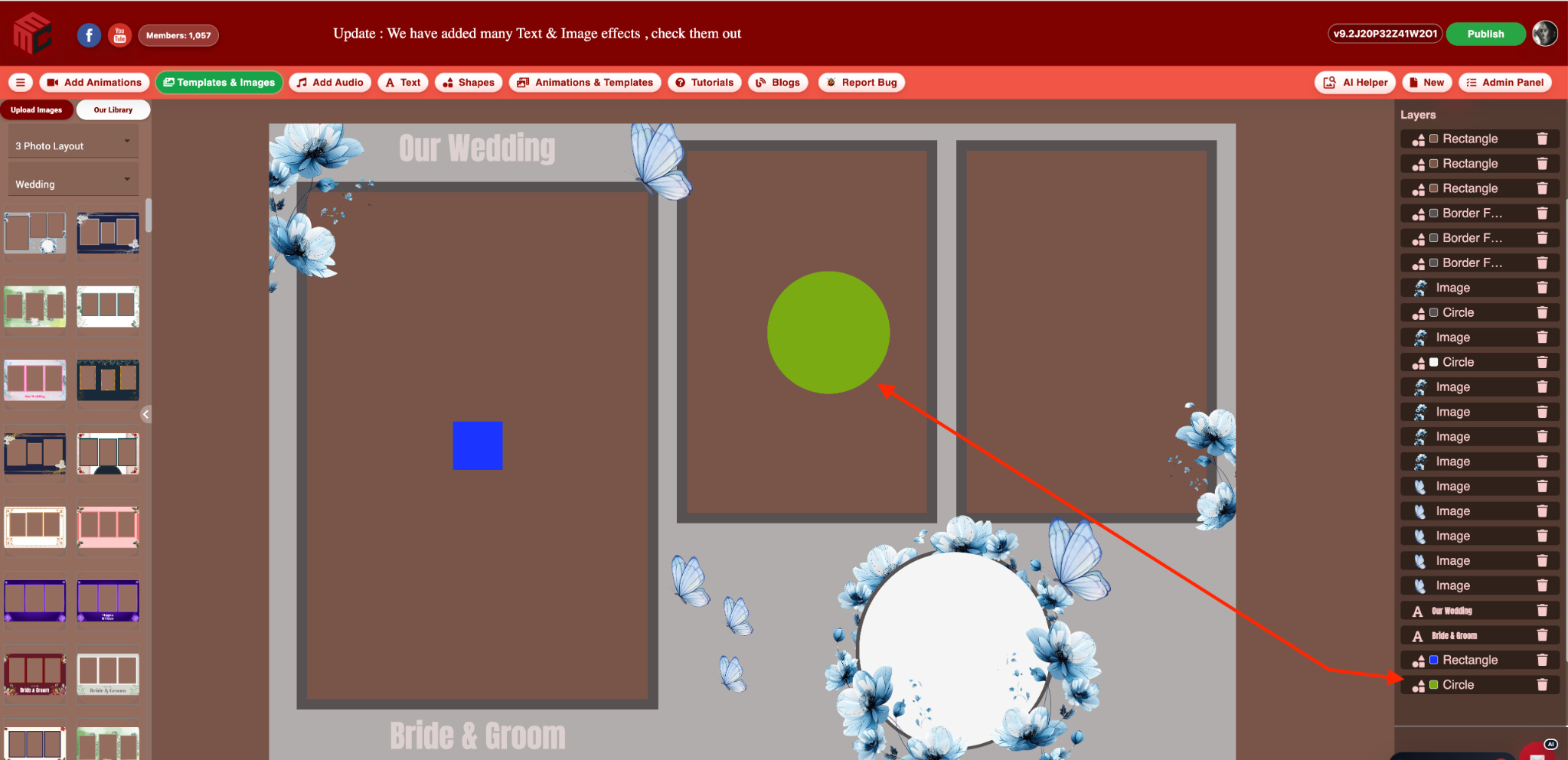 Find Every Layer Faster: Text Fonts, Shape Names and Colors in the MyMirrorClub Editor