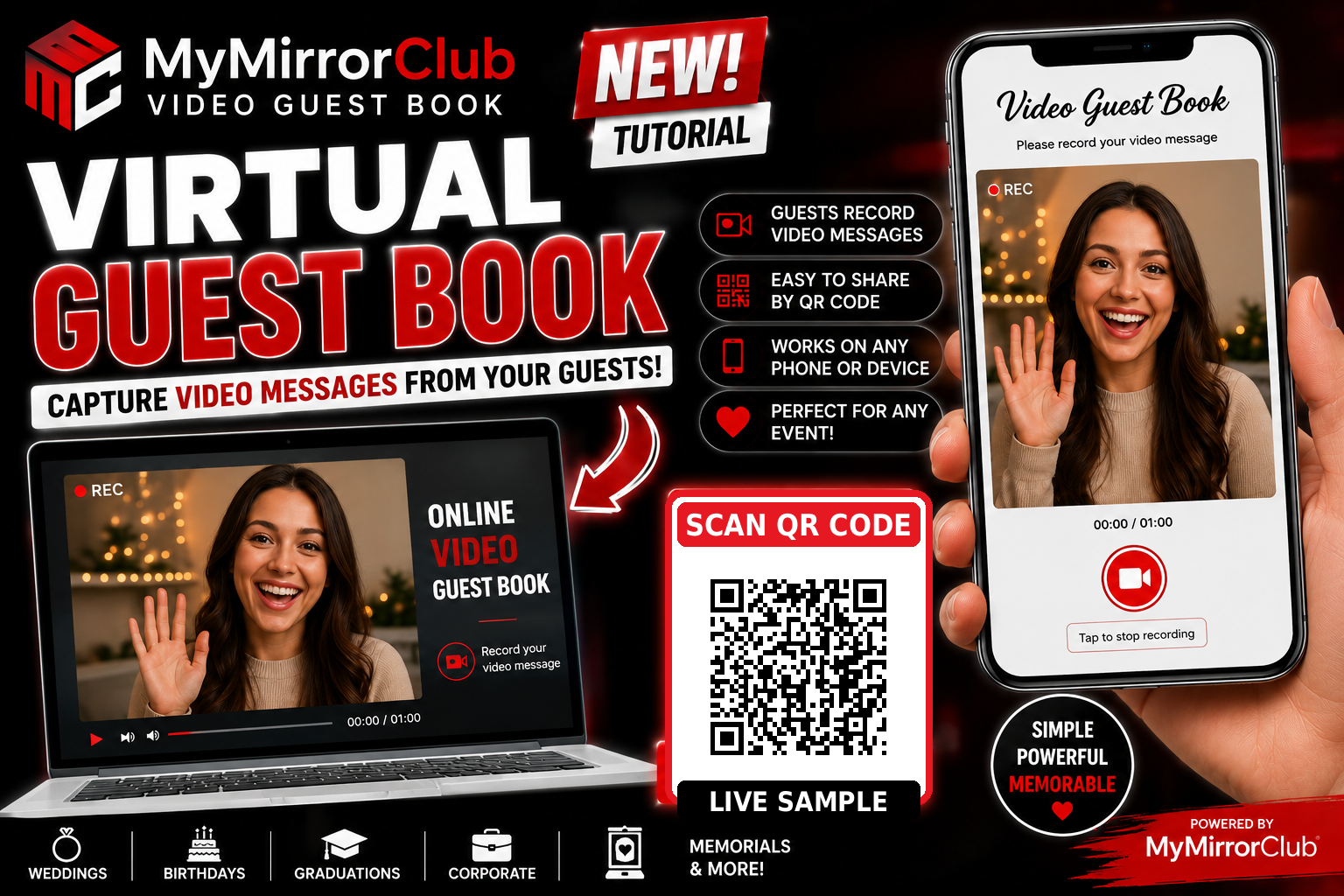 Online Video Guest Book